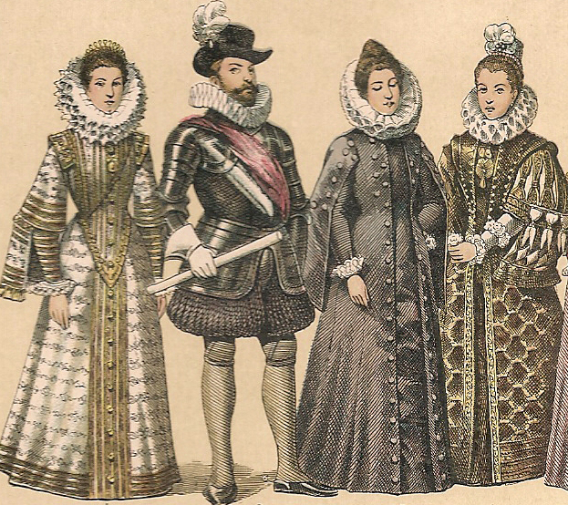 La indumentaria femenina en el siglo XVII | lclcarmen1bac
